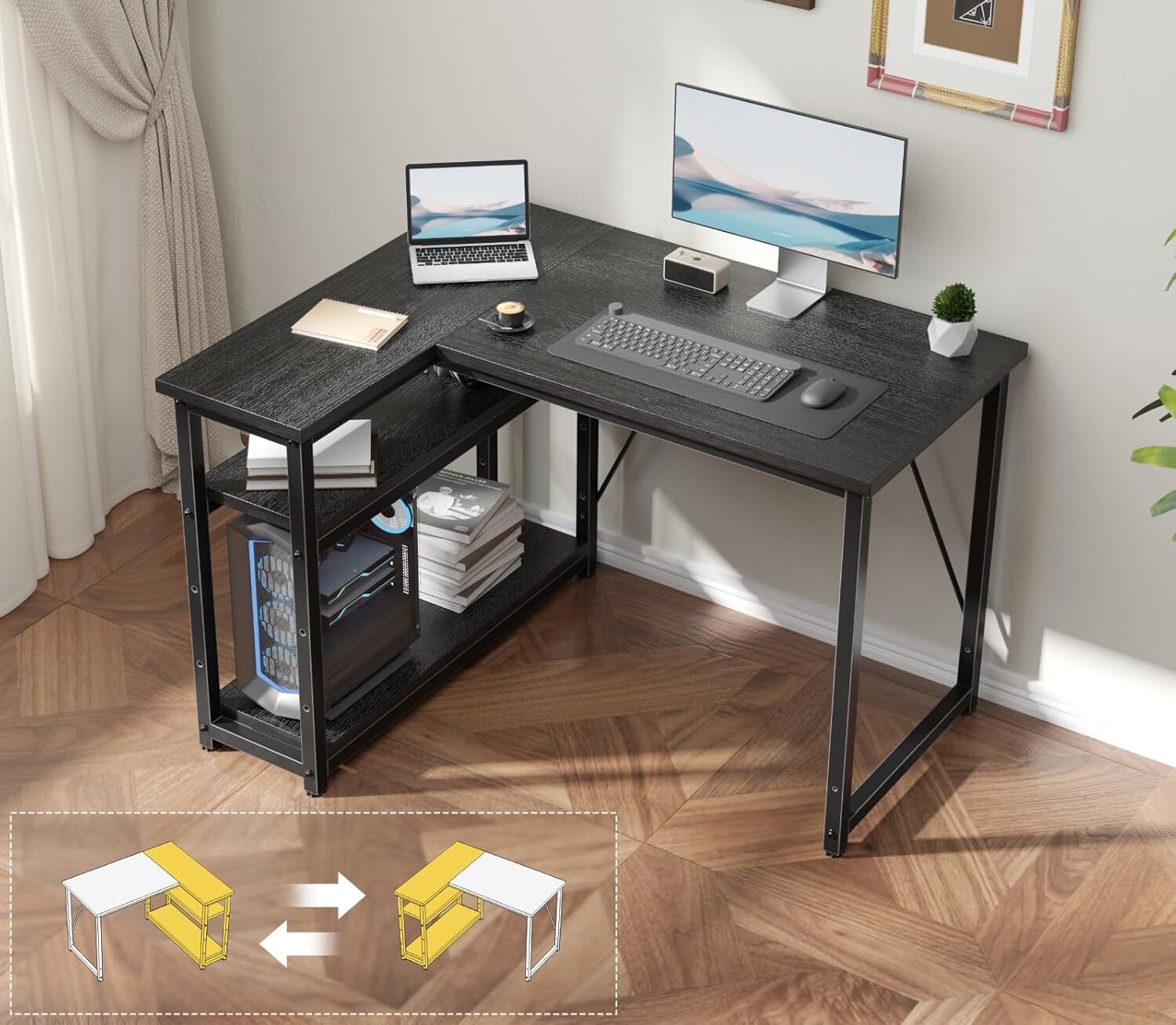 mes esquinera de teletrabajo